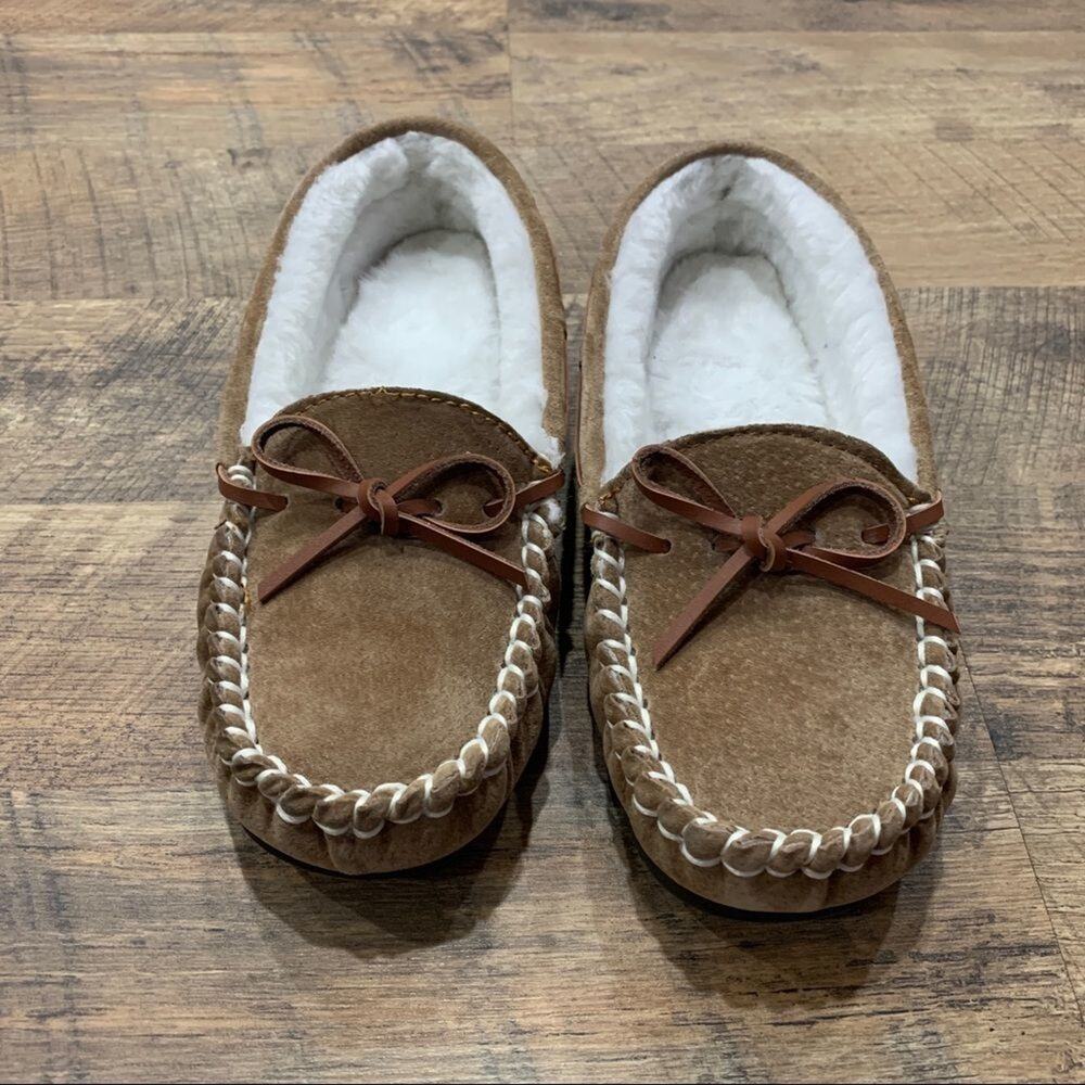 NWOT LAMO Women's Britain Moc 4 Chestnut Moccasin Size 7